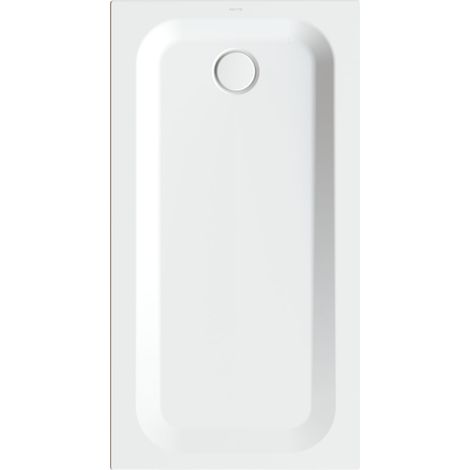 Plato de ducha rectangular BetteUltra con soporte mínimo de