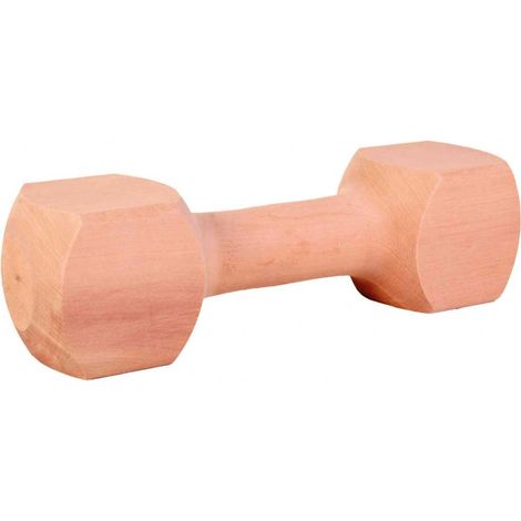 Haltère bois de traction, ronde 23 cm, env. 400 g
