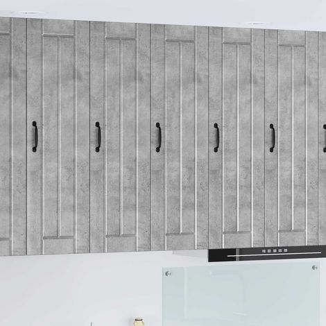 Küchenschrank Lucca Betongrau 30 x 31 x 100 cm Holzwerkstoff