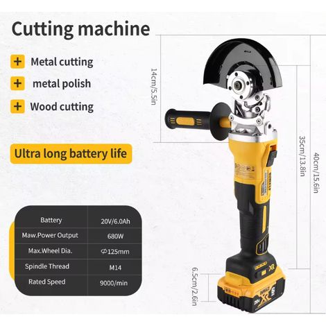 Oszillierendes Multifunktionswerkzeug DEWALT DW405FN mit Zubehör und Ladegerät (1/5)