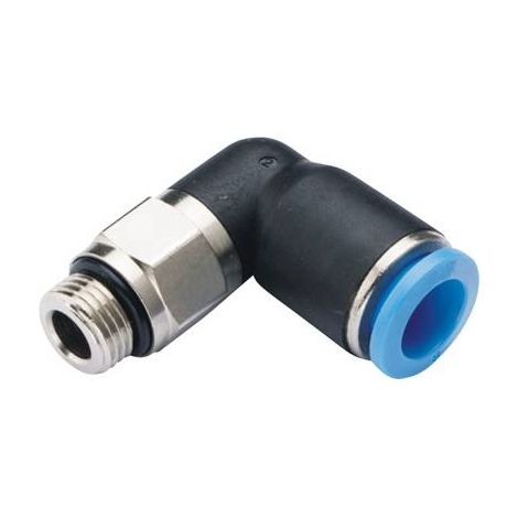 TRU COMPONENTS RACCORD COUDÉ TC-10462748 GPL6-G01 Ø DE TUYAU: 6 MM TAILLE DU FILETAGE: G1/8 1 PC(S) (1/2)