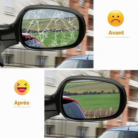 1PCS Compatible avec Vitre Retroviseur Chauffant 1994 2005,Verre 1994 2005(Universel Gauche/Droit) (1/5)