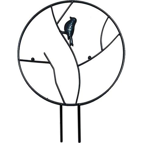 Treillis en fer pour vigne grimpante, support pour plantes potagères, ornement de jardin (1/4)