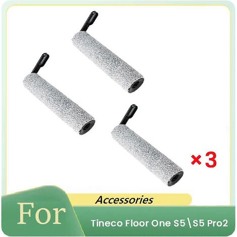 Lot de 3 rouleaux de brosse pour aspirateur eau et poussière Tineco (1/5)