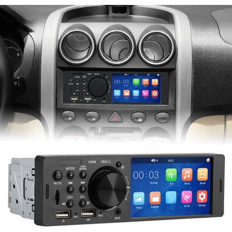 Autoradio mit Bluetooth, MP5-Player, 4-Zoll-HD-Touchscreen, FM-Player, Stereoanlage und 12-V-Anschluss
