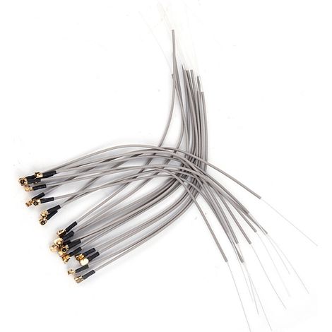 20 Pièces Antennes Récepteur 2.4 GHz ABS Compatibles Futaba FrSky, Connexion IPEX (1/5)