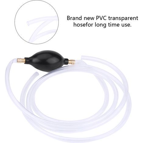 Convient aux pompes à siphon manuelles à haut rendement pour carburant, avec tuyaux, pour le transfert de liquides. (1/5)