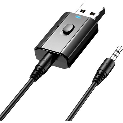 Adaptateur Bluetooth 5.0 - Émetteur et Récepteur Sans Fil - Pour TV Home Audio Système Sonore Voiture - Latence Faible - 1 Pièce (1/5)