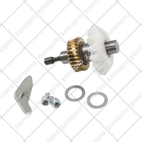 FAAC 60202215 Rinvio e Leva Sblocco Per Motore 413 415 S418 Per Boccole Ricambio