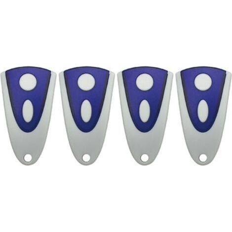 Lot de 4 Émetteur Porte de Garage 433,92MHz Compatible avec Novoferm Novotron 502 MAX43-2 Novotron 512 MIX43-2 pour Novotron 522 Novoferm MNHS433-2 (1/5)