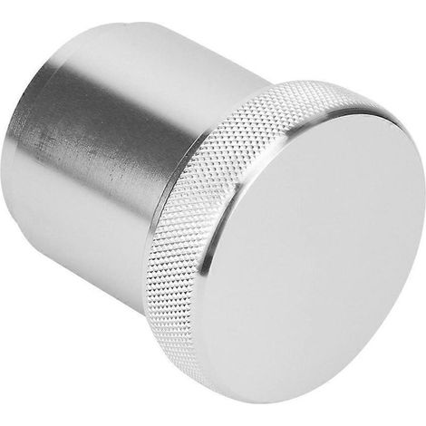 Bouchon de réservoir carburant en alliage d'aluminium, couvercle à souder avec col de remplissage, diamètre intérieur 38 mm (1.5 pouce), pièce modifiée auto. (1/4)