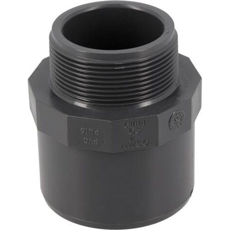 RGE Embout PVC pression mâle-femelle Ø75-63 mâle 50-60