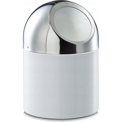 Badezimmer Mülleimer Zeller mini Edelstahl 2 Liter
