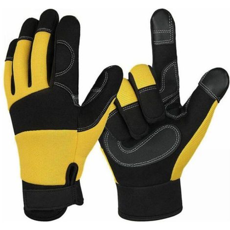 Gants anti-coupure tronçonneuse,Gants forestiers (tronçonneuses et outillage de jardin)(XL) (1/4)