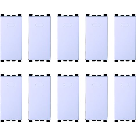 gloca Deviatori 1P 16A Compatibili Arké (Bianco, 10 Pezzi) (1/4)