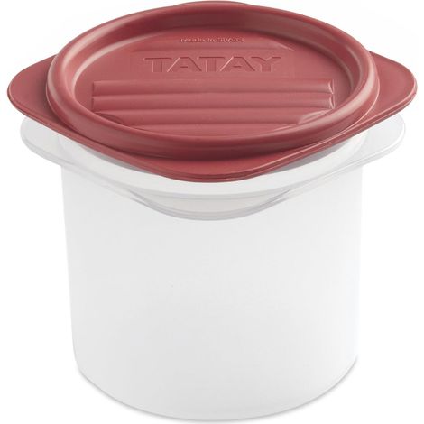 Boîte Alimentaire Plastique 0,3 L Flex, 8,7 x 8,7 x 8,5 cm (1/5)