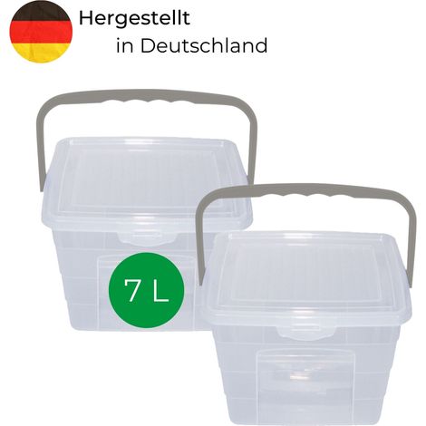 2x Novaliv Aufbewahrungsbox Box + Deckel (1/5)