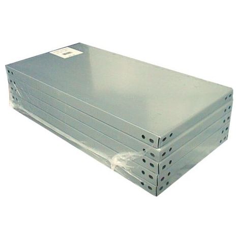 Prometal RIPIANO PER SCAFFALI  cm. 80x40 con rinforzo 5 PZ