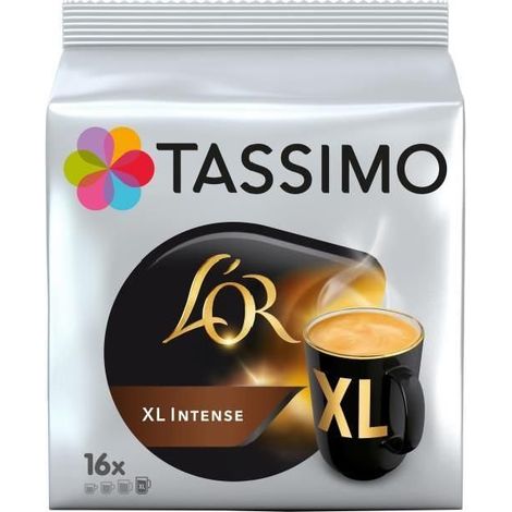 Capsules de café Tassimo L'Or XL Intense - Paquet de 16 (1/5)