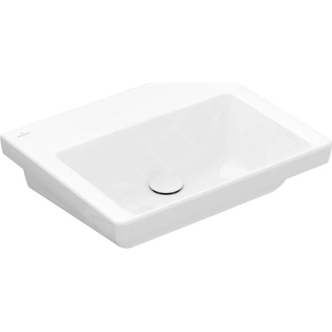 Villeroy & Boch Subway 3.0, lavabo rectangulaire, sans percement (1/4)