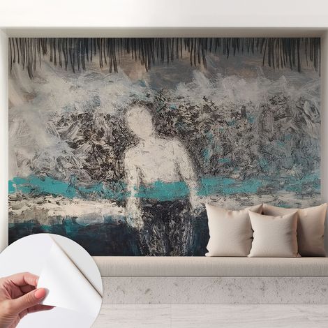 Carta da parati autoadesiva - impermeabile - murale da parete - decorazione murale - Mondo misterioso 208x146 cm (1/5)