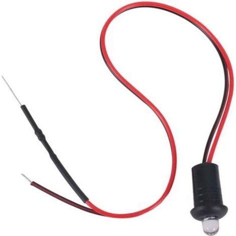 Mannequin Clignotant 12V Fausse Alarme Voiture Avec LED Rouge Montage Tableau de Bord