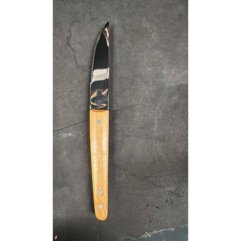 4 coltelli da bistecca élégance, lunghezza 22 cm, marroni - Atmosphera créateur d'intérieur (1/2)