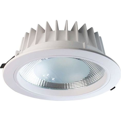 Faretto LED da incasso rotondo Eilen, 15W, 1283lm, Ø10,5cm, 4000K, luce bianca.