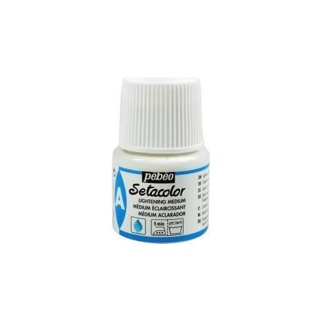Medium Éclaircissant - Pébéo - Setacolor - 45ml - Multicolore - Fait à base d'eau (1/2)