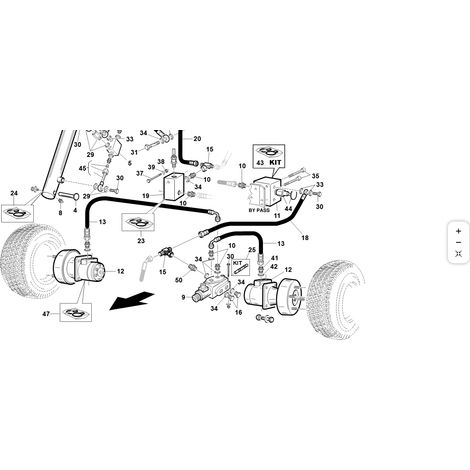 MOTORE ORBITALE ARS 160 DR CN32 ORIGINALE KUBOTA GIANNI FERRARI 92001000060
