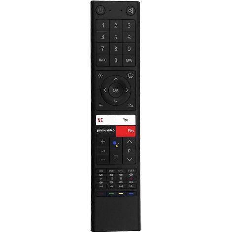 Télécommande vocale pour téléviseur compatible avec GCBLTV02ADBBT (1/5)