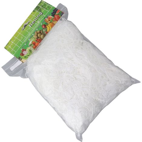 Filet de treillis blanc en polyester pour plantes grimpantes de jardin, fruits et légumes, multicouches, pour la maison, le jardin et la ferme, 1,5 x 18 m (1/5)