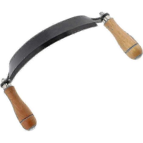 HONORNIC - Couteau à dégrossir incurvé de 20 cm (8 pouces) - Outil à dégrossir incurvé pour le travail du bois - Outil manuel d'écorçage