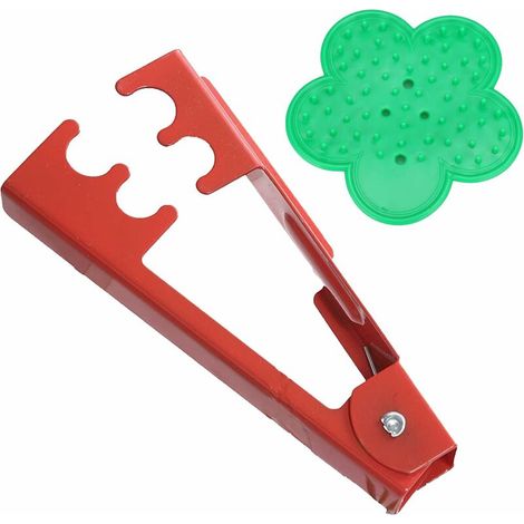 Sécateur, cisaille à fleurs, ensemble de cisaille à jardin, cisaille à rosiers, adapté aux supports à rosiers, supports à rosiers, outils de fleuriste, 2 pièces-AquaForge (1/5)
