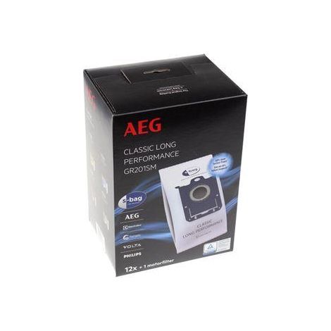 Electrolux AEG GR201SM Bolsa para Aspiradora Azul Blanco 12 piezas