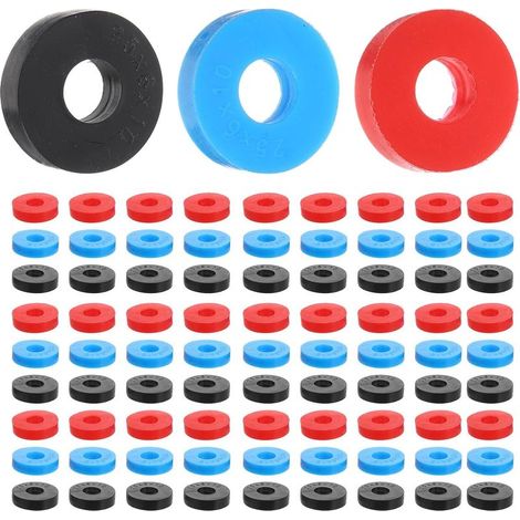 120 pezzi di smorzatori di vibrazioni in gomma per condizionatori d'aria, supporti antivibranti resistenti al calore per unità a soffitto e condotti, assorbimento (1/5)