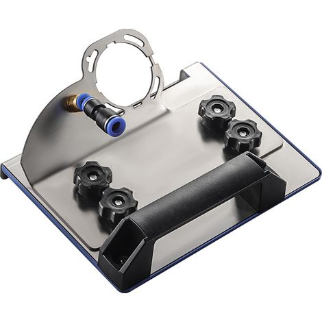45° Angle Grinder Holder with Non-Slip Mat, Adjustable for Type 100 Grinders, Tile Chamfering Tool, Ceramic and Stone, Angle Grinder Accessories Gants pour conduites d'eau (1/4)