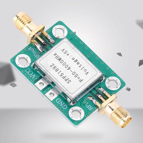 Module de carte amplificateur à faible bruit RF 50-4000 MHz (LNA) avec blindage (1/5)