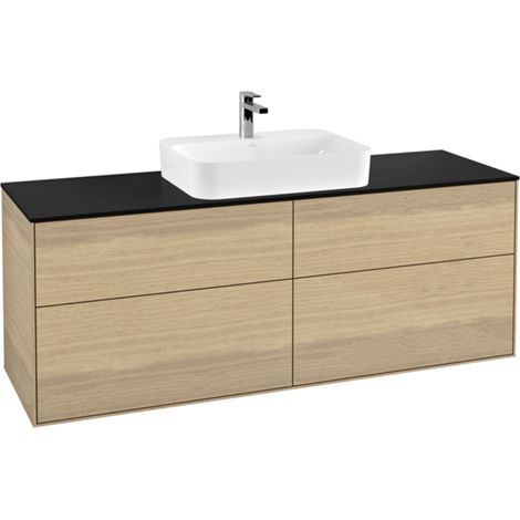 Villeroy & Boch Finion meuble sous lavabo, 4 tiroirs, avec