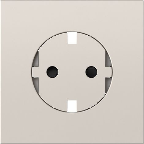 Tapa para enchufe Schuko CLEAN modular arena mate Simon 360 (1/5)