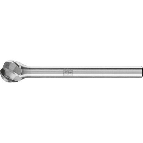 PFERD TOOLS Hartmetall Hochleistungsfrässtift ALU Kugel KUD Ø 06x05mm Schaft-Ø 3mm für Alu/NE Metalle