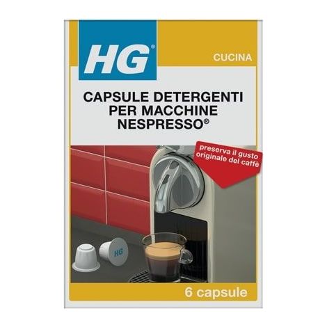 CAPSULE DETERGENTE MACCHINA NESPRESSO HG (1/3)
