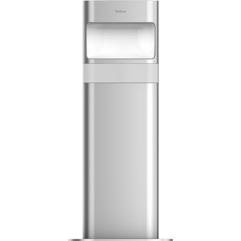 Theben theLeda D B AL - LED-Poller-Leuchte (kurz) mit Bewegungsmelder, 8.5 Watt (1/5)