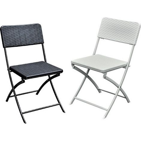 SEDIE P/RATTAN LEVANTE NERO