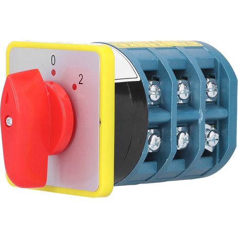 Interrupteur de charge universel, CW/CCW, 3 positions, 3 pièces, LW5D-40D0723/3, 380/220/110 V (1/5)