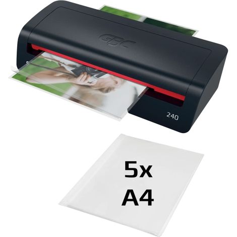 La GBC 240 es una soluciÃ³n elegante y eficiente para las necesidades diarias de plastificaciÃ³n. DiseÃ±ada pensando tanto en el estilo como en el ren
