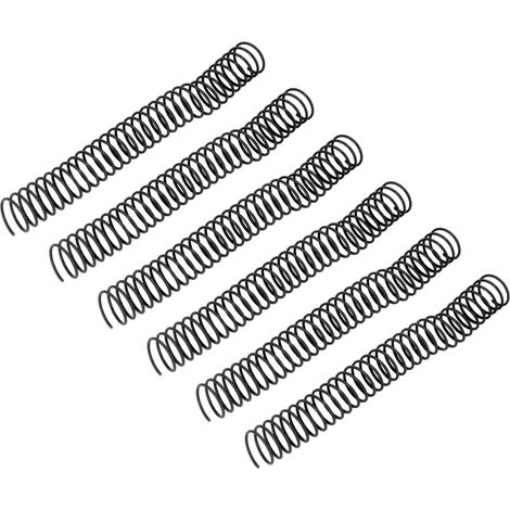 10 Bobines de Reliure Spirale, 31mm de Diamètre Intérieur, 30 Trous, Haute Capacité pour Fichiers et Archives (1/5)