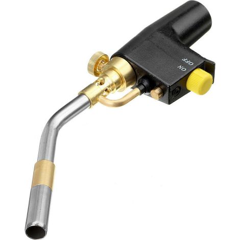 Torche TS8000 à gâchette en laiton, gaz MAPP haute intensité, propane réglable, brûleur professionnel multifonction (1/5)