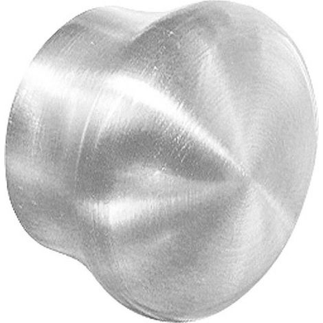 Zirkonium-Terminal 28 mm. Nickel/Matte Kappe (Blister mit 2 Einheiten)