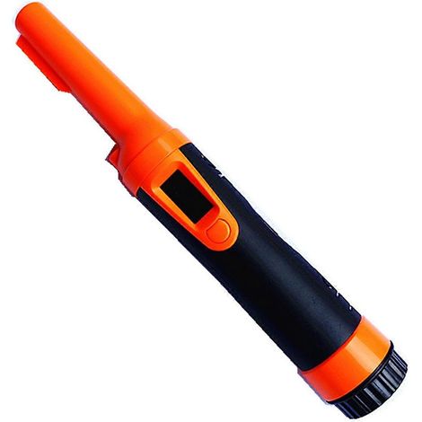 Détecteur de métaux de précision HS-10, détecteur de métaux portatif haute sensibilité, trois modes, étanche, orange (1/5)